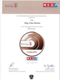 WKO Zertifikat Bronze_Elke
